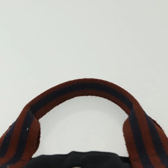 HERMES Fourre Tout MM Hand Bag Canvas Navy Auth 135189 - Picture 9 of 16